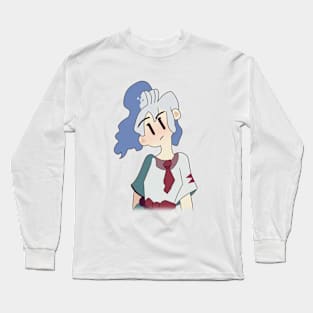 Triangle Girl Long Sleeve T-Shirt